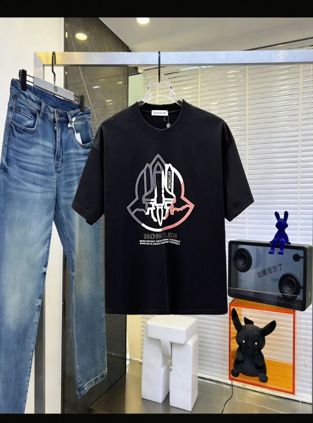 👍 logo Logo Same Style T 280 Versatile : Black White Size：S M L XL